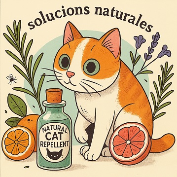 Repelente gatos